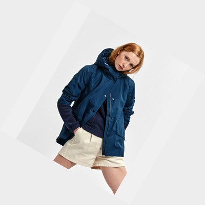 Aigle Impermeabili And Windproof Giacche Parka Donna Blu | WVR-573648