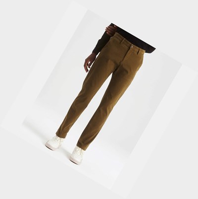 Aigle The Essential Chino Pantaloni Uomo Khaki | QUI-096712