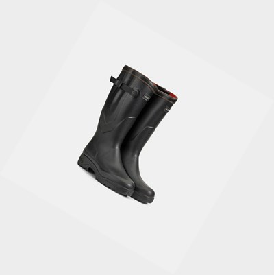 Aigle The First Anti-fatigue Boots That Protects From The Cold Stivali da Pioggia Uomo Nere | DSH-786419