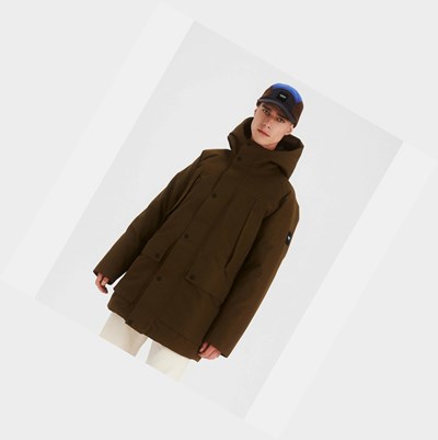 Aigle This Season's Must-have Mtd Giacche Parka Uomo Khaki | MYD-672430