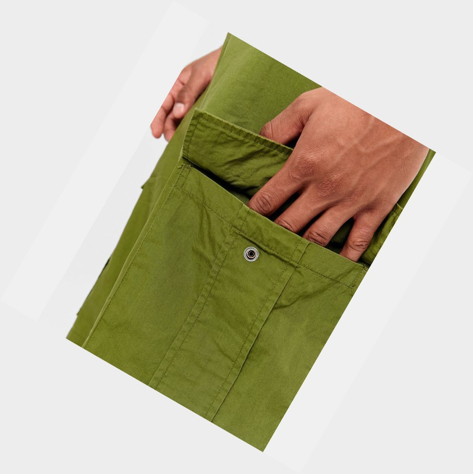 Aigle Bermuda Pantaloncini Uomo Verdi | XTM-416873