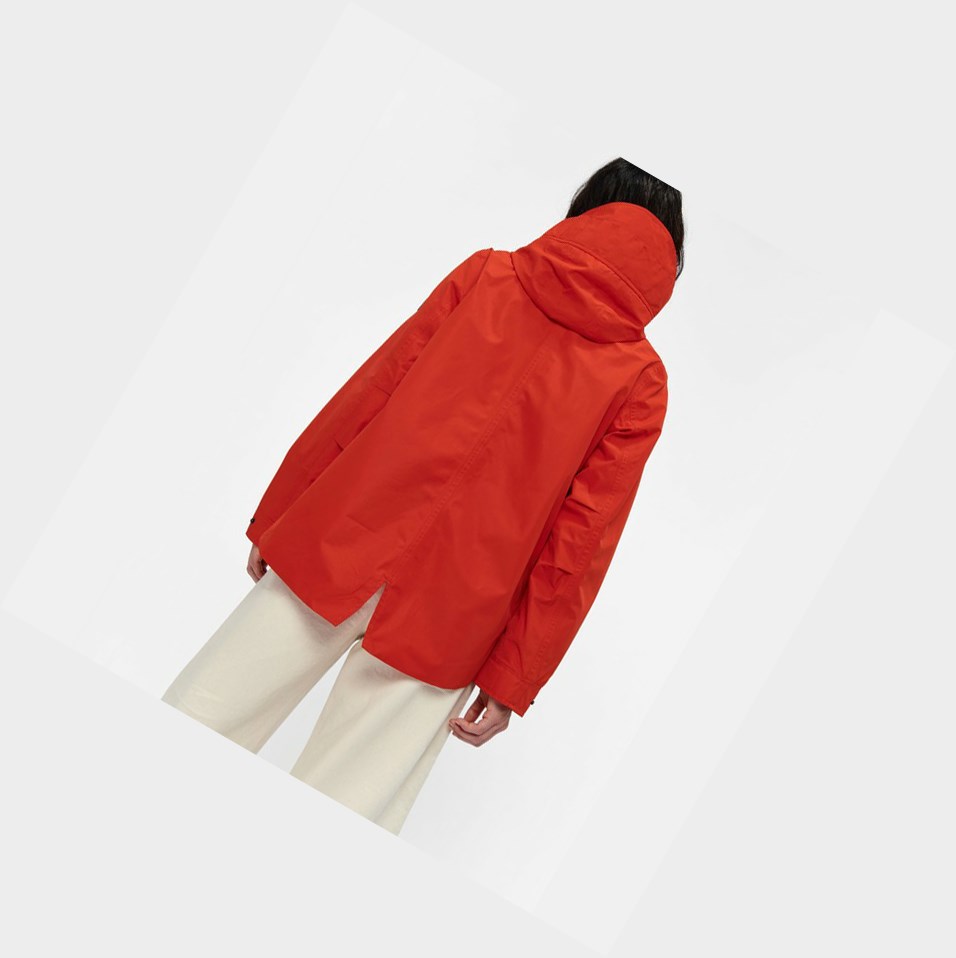 Aigle Impermeabili And Windproof Giacche Parka Donna Rosse | RKB-540189