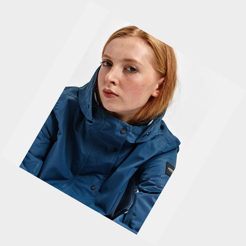 Aigle Impermeabili And Windproof Giacche Parka Donna Blu | WVR-573648