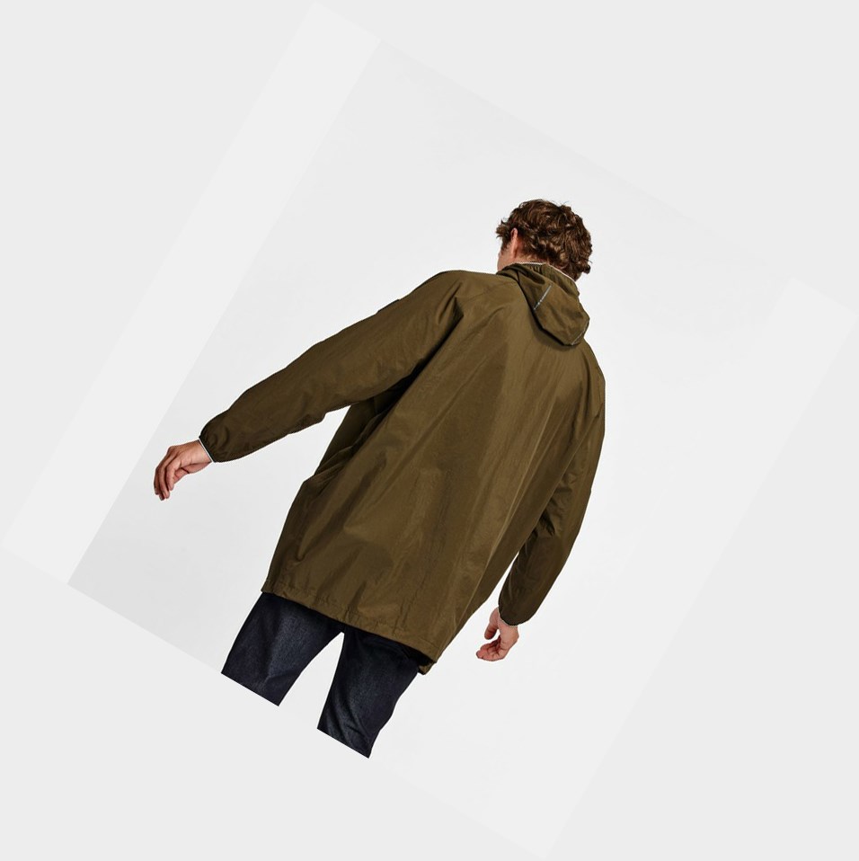 Aigle Impermeabili & Packable Oversized Cappotti & Giacca Uomo Khaki | KPH-367824