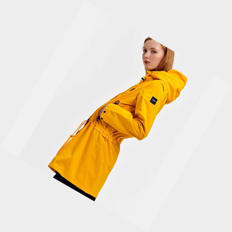 Aigle Long Impermeabili And Windproof Giacche Parka Donna Gialle | MXL-926857