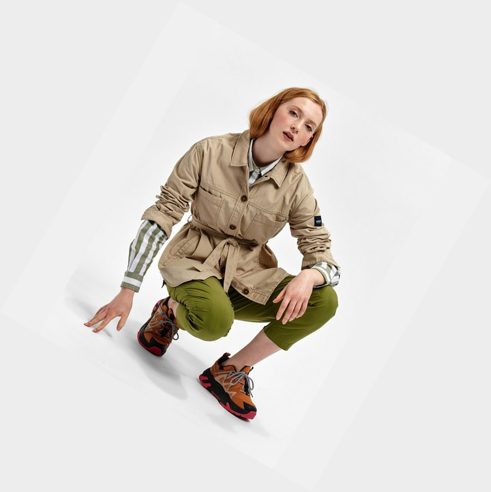 Aigle Oversized Windproof Cappotti & Giacca Donna Beige | LEU-490673