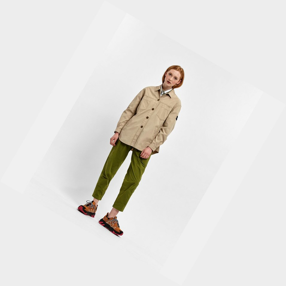 Aigle Oversized Windproof Cappotti & Giacca Donna Beige | LEU-490673