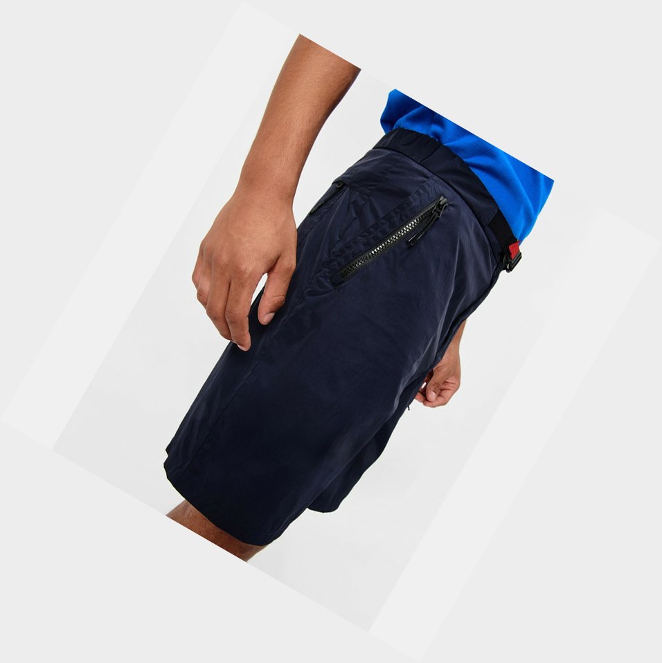 Aigle Technical Acqua-repellent Pantaloncini Uomo Blu Marino | SJF-857610