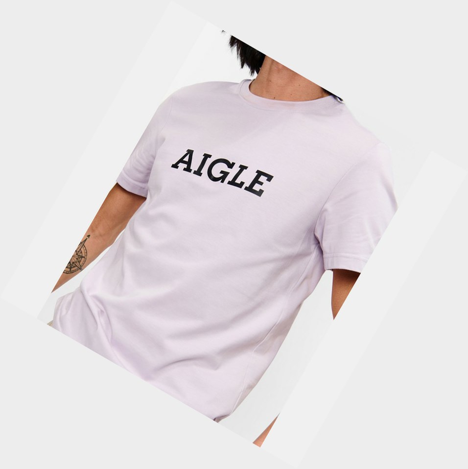 Aigle Technical Magliette Uomo Bianche | EHM-480752