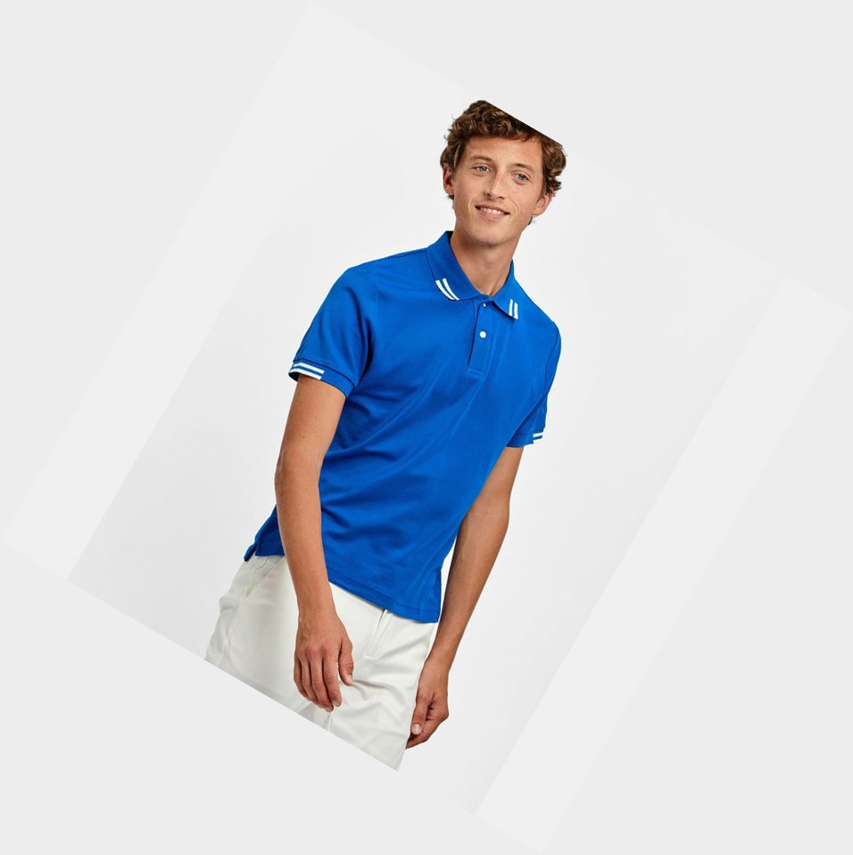 Aigle The Dry-fast Magliette Polo Uomo Blu | GOE-854270