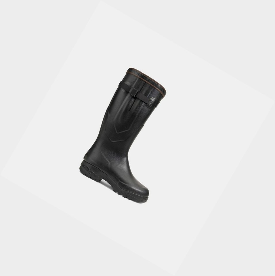 Aigle The First Anti-fatigue Boots That Protects From The Cold Stivali da Pioggia Uomo Nere | DSH-786419