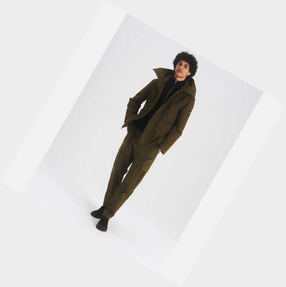 Aigle The Must-have Mtd Giacche Parka Uomo Khaki | TVY-618723