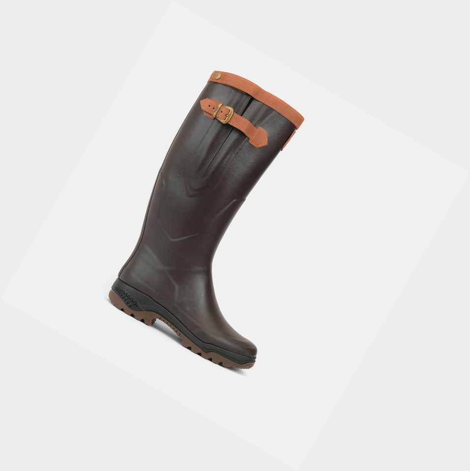 Aigle The Premium Adjustable Anti-fatigue Boot Stivali da Pioggia Donna Nere | YXC-849530