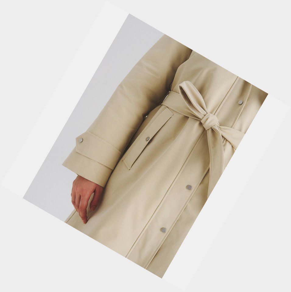 Aigle This Season's Must-have Impermeabili Trench Cappotti & Giacca Donna Beige | VHN-571463