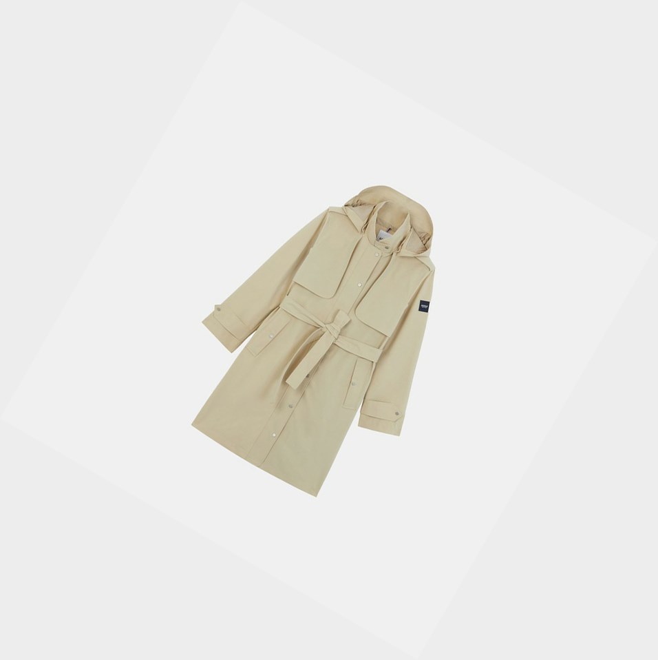 Aigle This Season\'s Must-have Impermeabili Trench Cappotti & Giacca Donna Beige | VHN-571463