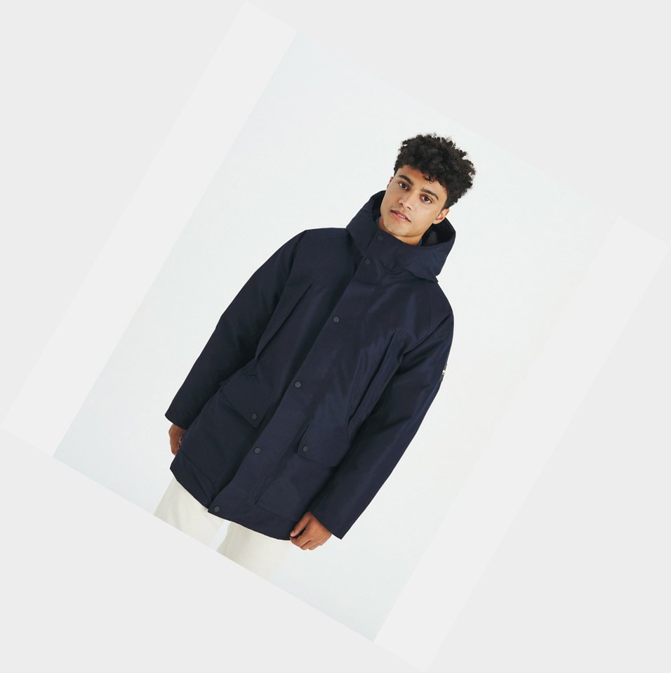 Aigle This Season's Must-have Mtd Giacche Parka Uomo Blu Marino | THO-245731