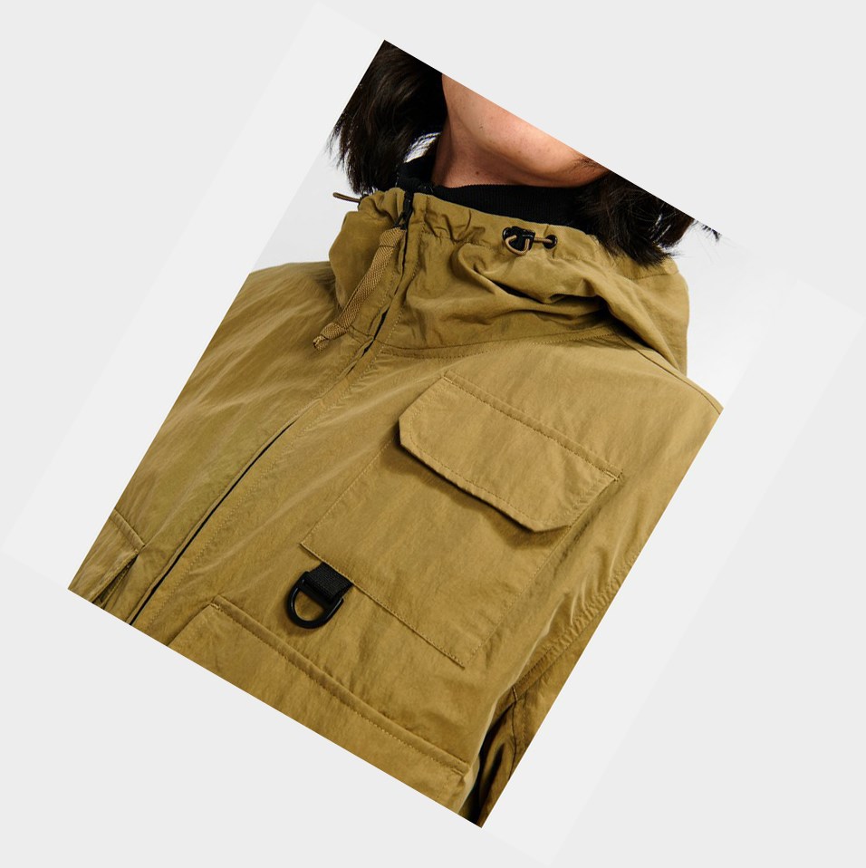 Aigle Traspirante Impermeabili Giacche Parka Uomo Khaki | FVX-376210